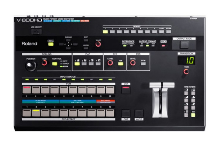 マルチフォーマットミキサーV-800HD